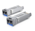 Ubiquiti UniFi 2 Pack ( OriginalUI Pack), 10 Gbps Single-Mode Optical Module,Single-mode, Fiber Transceiver, Duplex LC Connect, Up to 10 km - Image 1