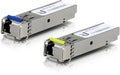 Ubiquiti UFiber1 Gbps Bidirectional Single-Mode SFP Module, 2-Pack, Up 3km Distance, Simplex LC Connector, No Fiber Cable - Image 1