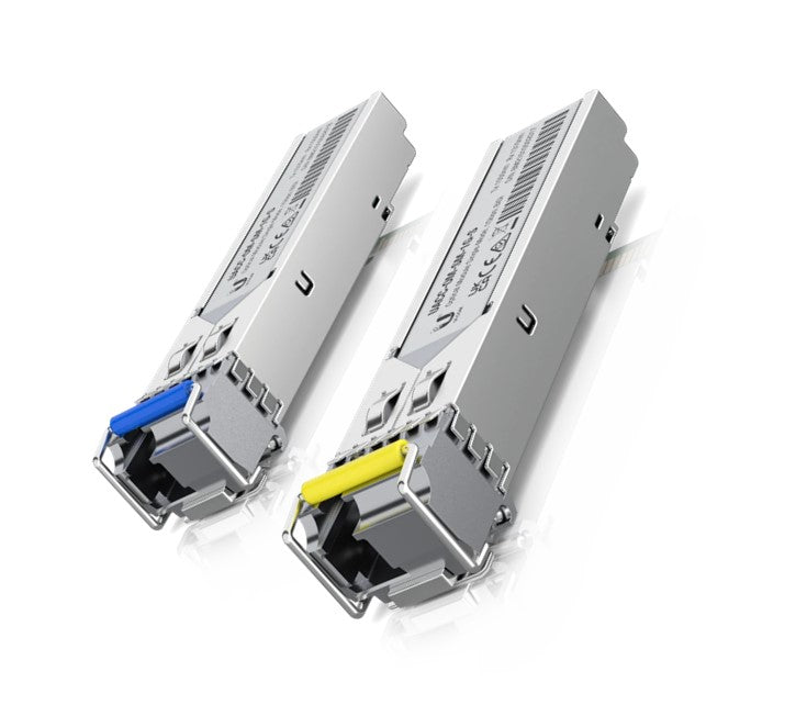 Ubiquiti UFiber1 Gbps Bidirectional Single-Mode SFP Module, 2-Pack, Up 3km Distance, Simplex LC Connector, No Fiber Cable - Image 3