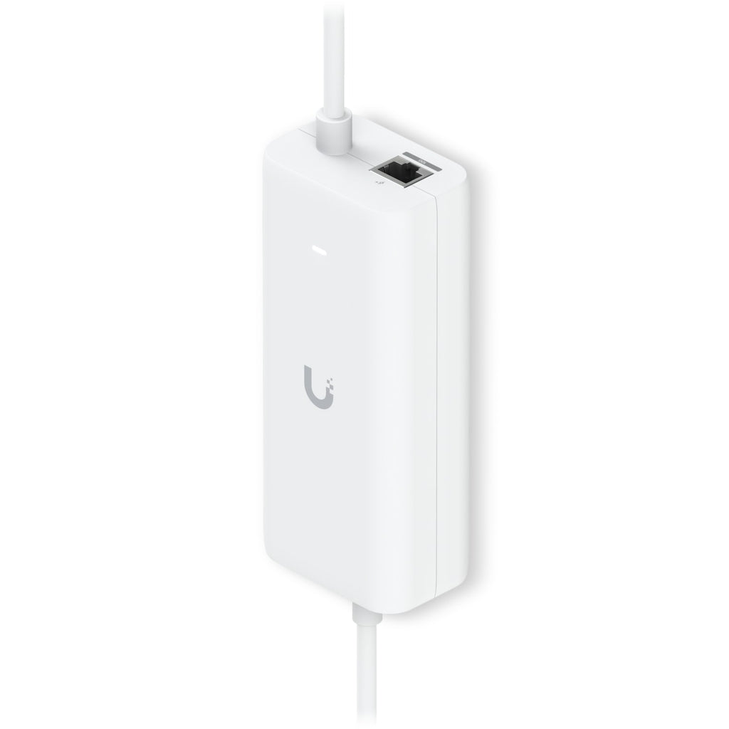 Ubiquiti PoE Integrated AC Adapter, AC Adapter With Integrated PoE, Enabling UniFi Cloud Gateway Device To Support PoE Output On A Single Port - Image 1