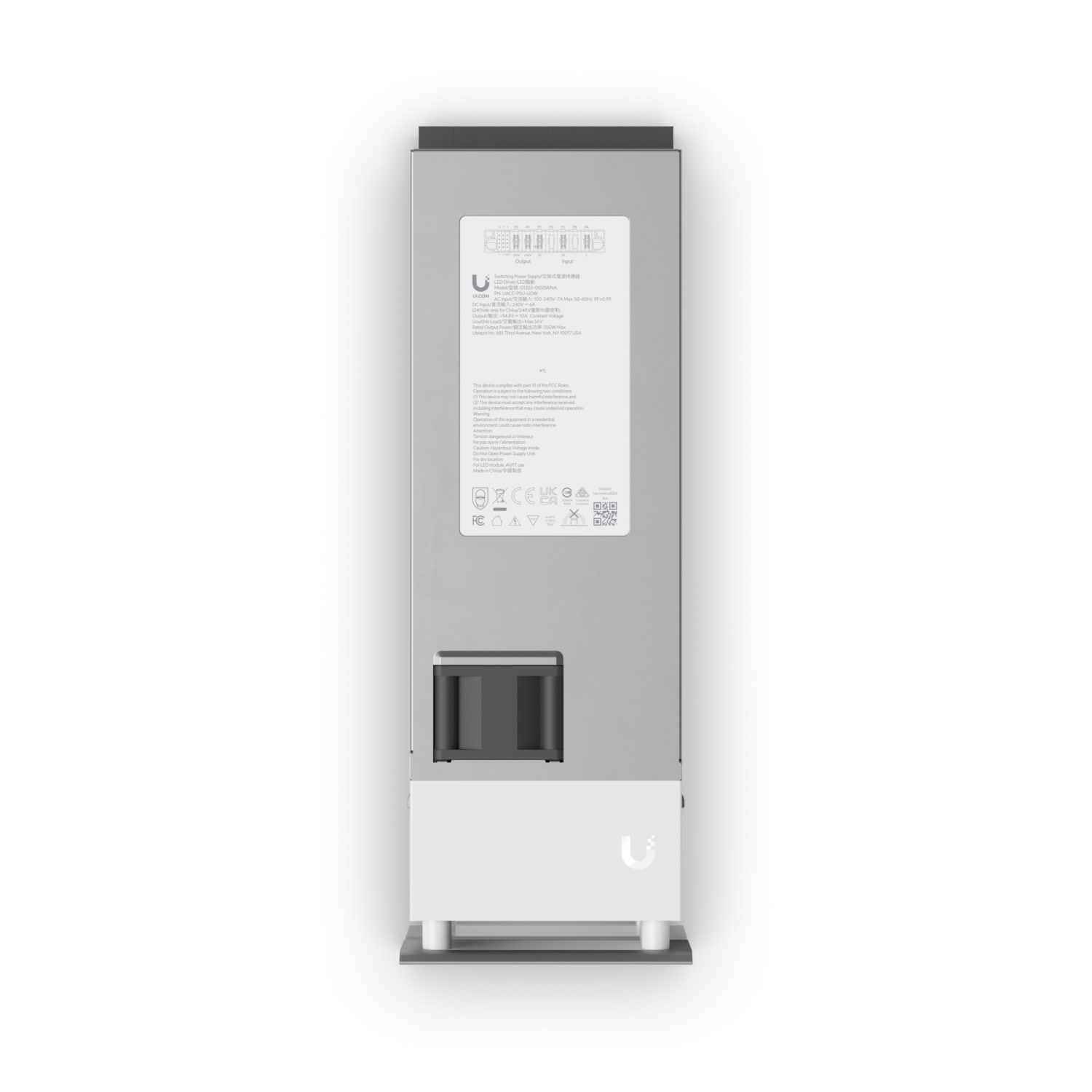 Ubiquiti Power Module, Provides Option Power Redundancy for Dream Wall, 550W (54.8V) AC-to-DC Auxiliary Power Module, Compatible UDW - Image 5
