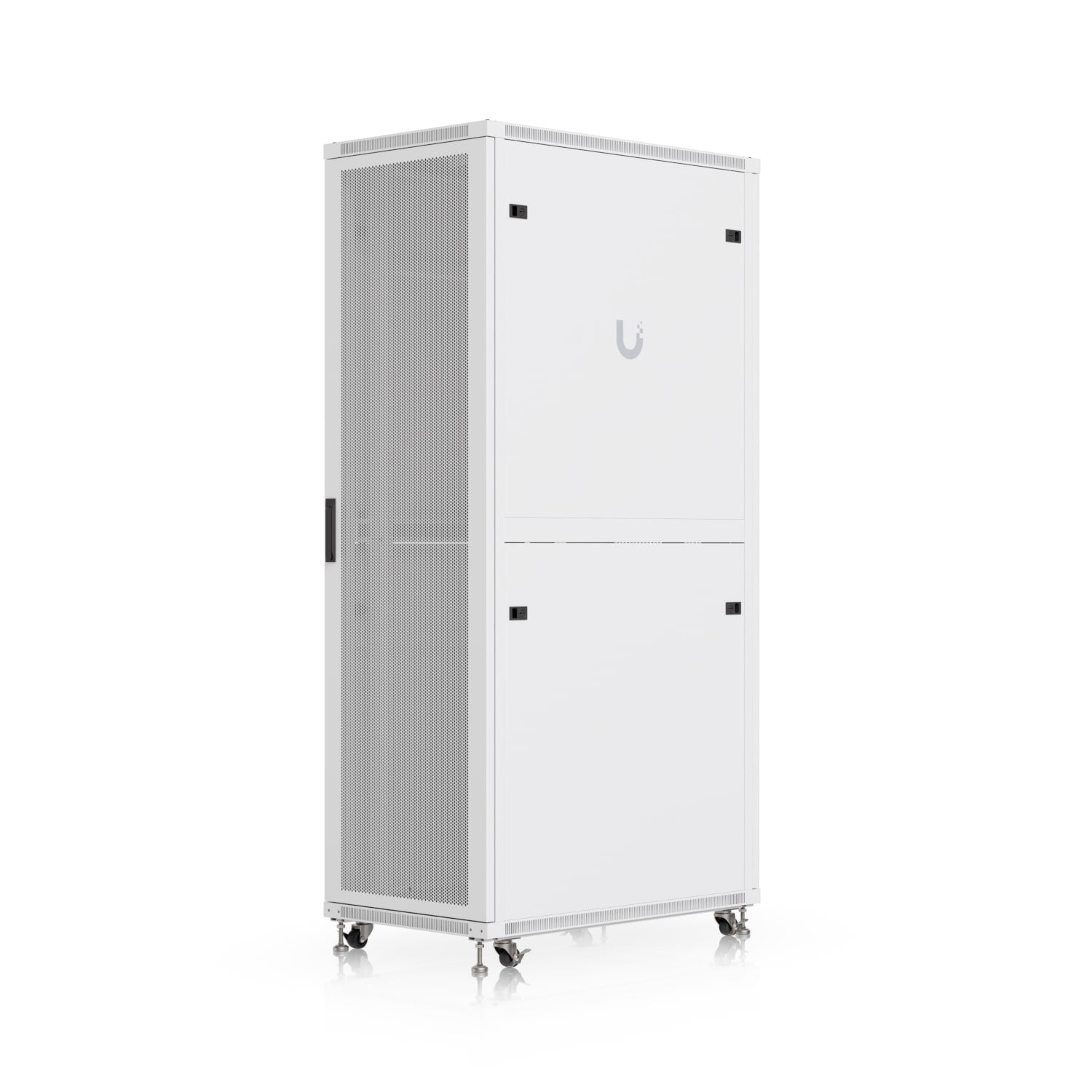 Ubiquiti 42U Rack Cabinet,Assembled Floor Rack, Built-In Fans, Removable Panels, Lockable Casters, Optimal Airflow, Heavy-Duty ,Easy Equipment Access - Image 2