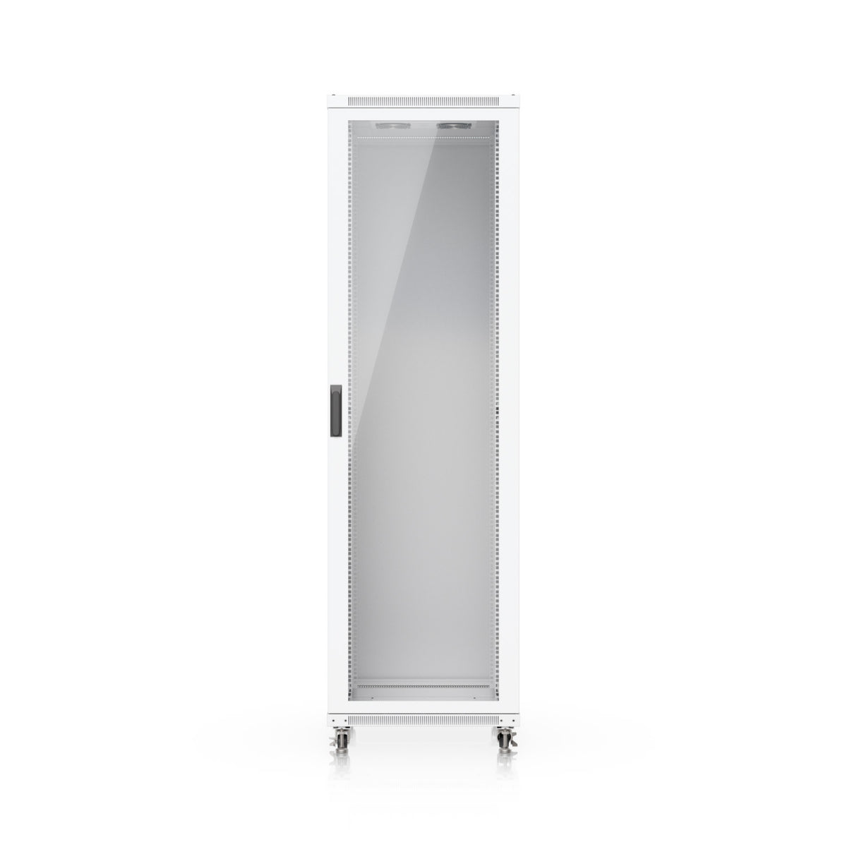 Ubiquiti 42U Rack Cabinet,Fully Assembled Floor Rack,Built-In Fans,Removable Panels,Lockable Casters,Optimal Airflow,Heavy-Duty,Easy Equipment Access - Image 1