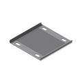 Ubiquiti Toolless Mini Rack Shelf, Fixed Shelf Accessory For Installing Non-rack-mountable Devices In The Toolless Mini Rack,  Up to 20 kg - Image 1