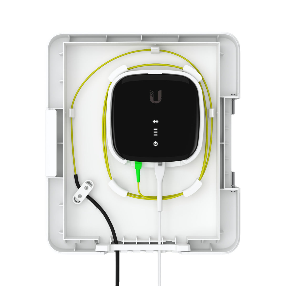 Ubiquiti Fiber Outdoor Terminal Box,Weatherproof,Pole-mountable Enclosure, Protect Outdoor Fiber Devices,Compatible UF-Nano,UF-LOCO,UF-LOCO-20,UACC-AE - Image 2