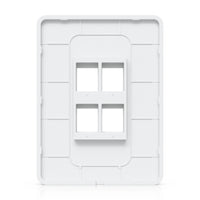 Ubiquiti Universal Paintable Keystone Wall Plate, 4-Pack, Universal Keystone Wall Plate, Paintable Cover For Clean, Customizable Finish. - Image 4