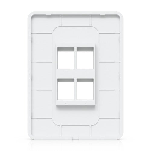 Ubiquiti Universal Paintable Keystone Wall Plate, 4-Pack, Universal Keystone Wall Plate, Paintable Cover For Clean, Customizable Finish. - Image 4