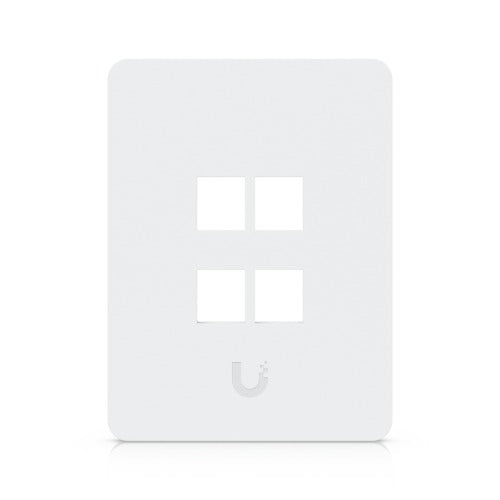 Ubiquiti Universal Paintable Keystone Wall Plate, 4-Pack, Universal Keystone Wall Plate, Paintable Cover For Clean, Customizable Finish. - Image 1