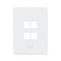 Ubiquiti Universal Paintable Keystone Wall Plate, 4-Pack, Universal Keystone Wall Plate, Paintable Cover For Clean, Customizable Finish. - Image 1