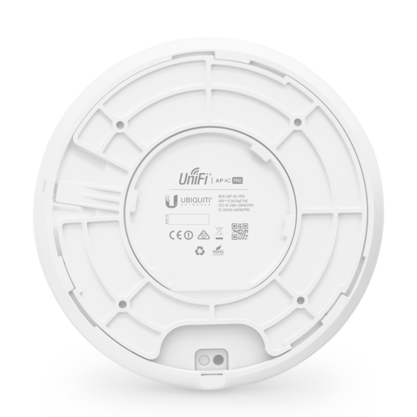 Ubiquiti UniFi AC Pro V2 Indoor & Outdoor AP, 2.4GHz @ 450Mbps, 5GHz @ 1300Mbps, 1750Mbps Total, Range Up 122m | POE Adapter Included - Image 4