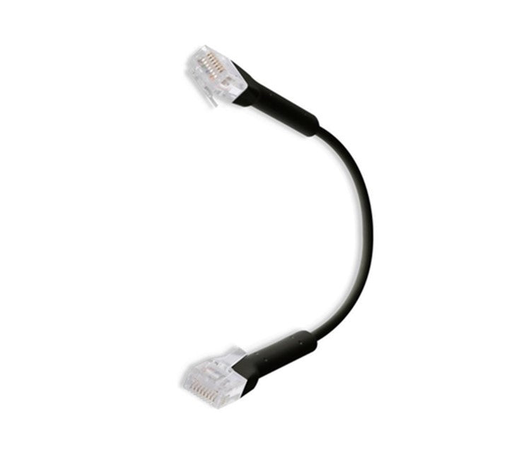Ubiquiti UniFi Patch Cable Single Unit, 3m, Black, End Bendable to 90 Degree, RJ45 Ethernet Cable, Cat6, Ultra-Thin 3mm Diameter - Image 4