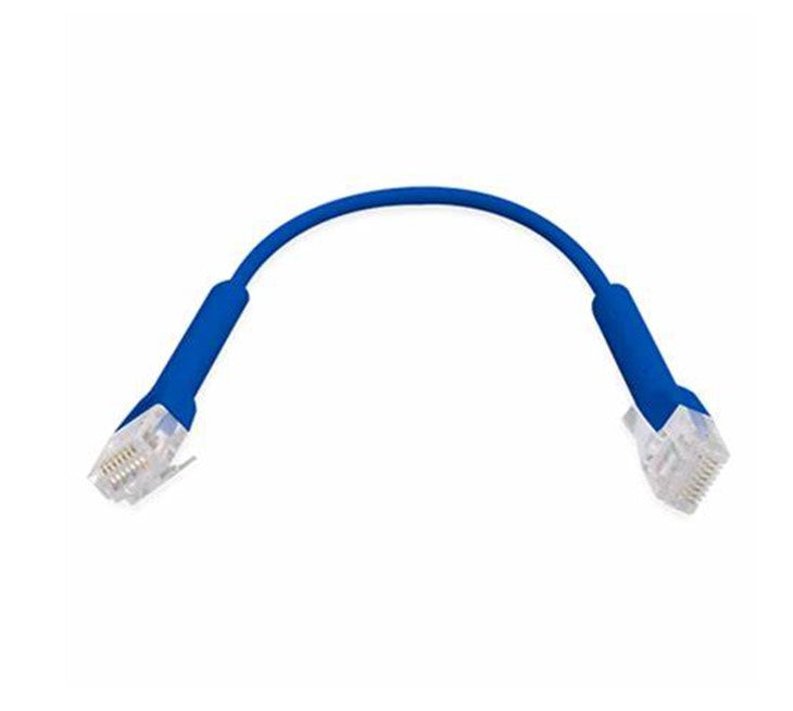 Ubiquiti UniFi Patch Cable Single Unit, 3m, Blue, End Bendable to 90 Degree, RJ45 Ethernet Cable, Cat6, Ultra-Thin 3mm Diameter - Image 4