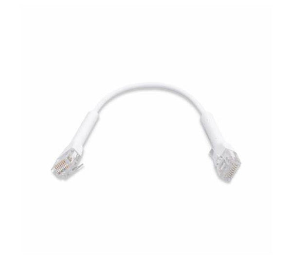 Ubiquiti UniFi Patch Cable Single Unit, 5m, White, End Bendable to 90 Degree, RJ45 Ethernet Cable, Cat6, Ultra-Thin 3mm Diameter