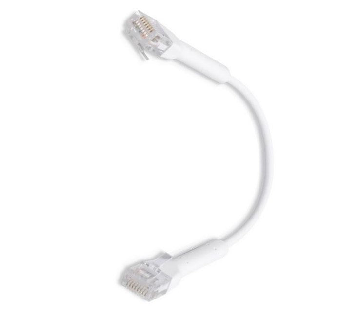 Ubiquiti UniFi Patch Cable Single Unit, 5m, White, End Bendable to 90 Degree, RJ45 Ethernet Cable, Cat6, Ultra-Thin 3mm Diameter - Image 4