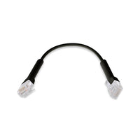 Ubiquiti UniFi Patch Cable Single Unit, 0.1m, Black, Both End Bendable to 90 Degree, RJ45 Ethernet Cable, Cat6, Ultra-Thin 3mm Diameter - Image 2
