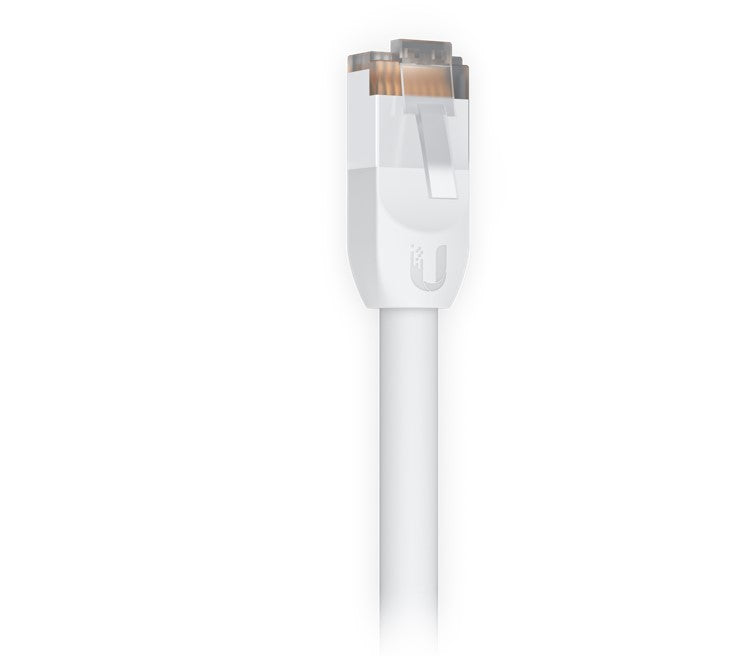 Ubiquiti UniFi Patch Cable Single Unit, 0.1m, White, Both End Bendable to 90 Degree, RJ45 Ethernet Cable, Cat6, Ultra-Thin 3mm Diameter - Image 4