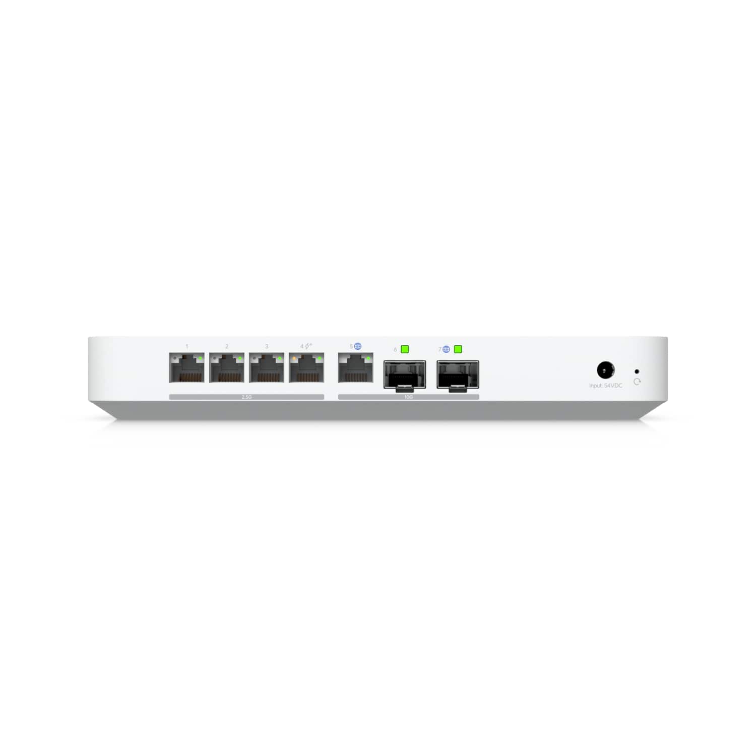 Ubiquiti Cloud Gateway Fiber,UCG-Fiber, Desktop 10G Cloud Gateway,Integrated PoE Switch,Selectable NVR Storage,Full UniFi Application Support - Image 3