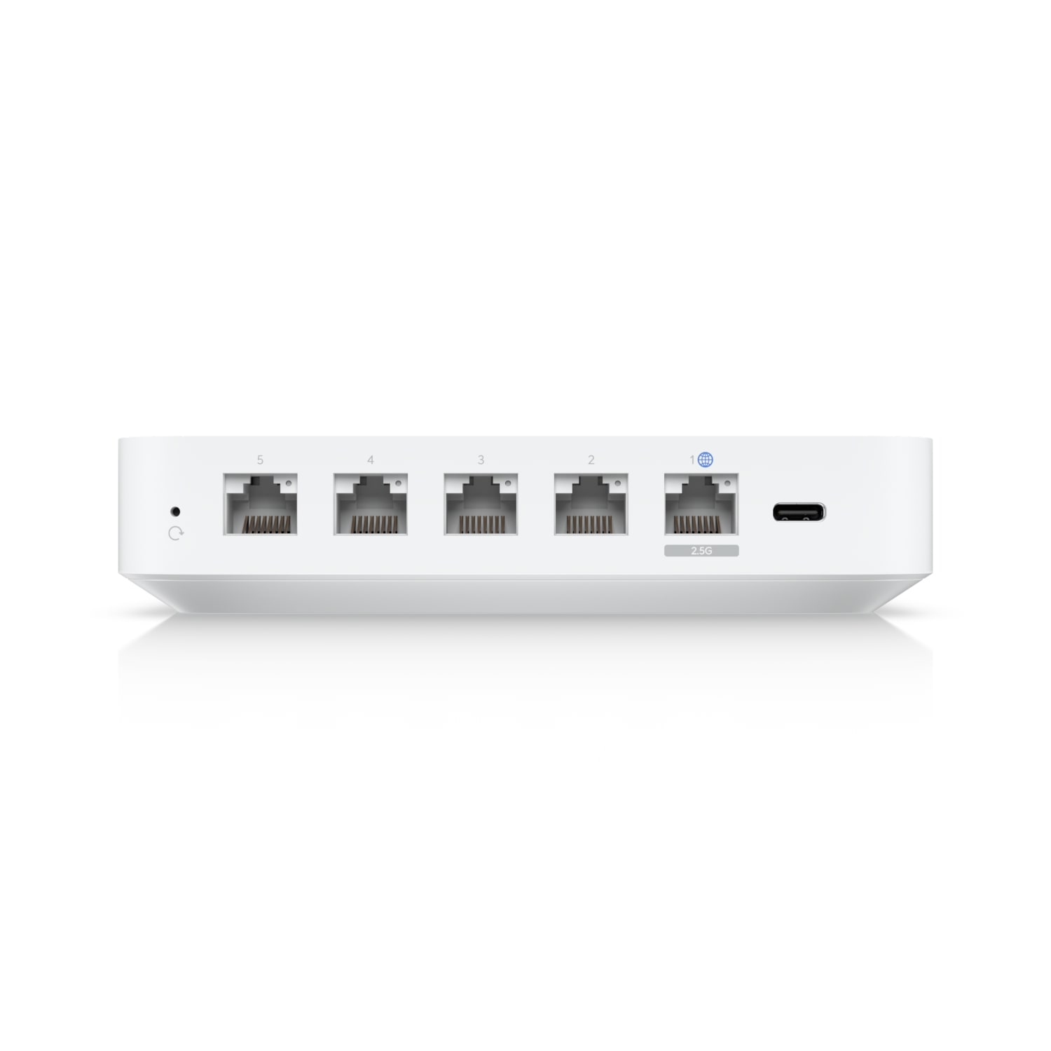 Ubiquiti Cloud Gateway Ultra, Multi-WAN, (4) GbE RJ45 ports, (1) 1/2.5 GbE RJ45 ports, USB Type C, 5V DC/3A, 100–240V AC,  Max 6.2W - Image 4