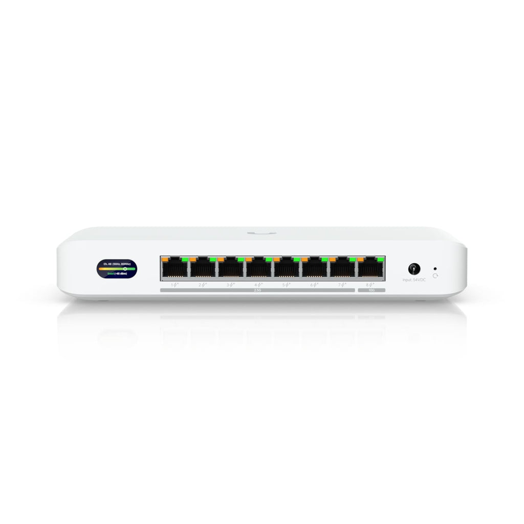 Ubiquiti Device Bridge Switch, Compact PoE+ Switch* (1) 10 GbE Port, (7) 2.5 GbE Ports, 6 GHz, WiFi 7 Integration, Seamless, High-Capacity,UniFi WiFi. - Image 2