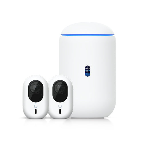 Ubiquiti Advanced Home Surveillance Bundle (2 Instant Cameras Pack), Includes 1× UDR7, 2× UVC-G6-INS-W, *Requires MicroSD card for Protect Storage* - Image 1