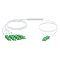Ubiquiti UFiber Gigabit Passive Optical Network Splitter 1:4, For Use With UFiber OLT Solutions, Terminated With SC/APC Connector, - Image 1