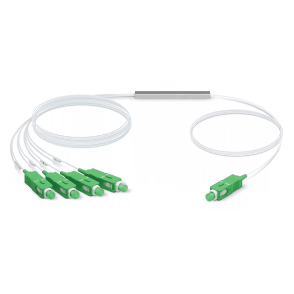 Ubiquiti UFiber Gigabit Passive Optical Network Splitter 1:4, For Use With UFiber OLT Solutions, Terminated With SC/APC Connector,