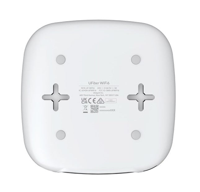 Ubiquiti UFiber Gigabit WiFi6, Passive Optical Network CPE with Built-in WiFi and Multiple VLAN-aware Switch Ports, - Image 4