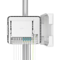 Ubiquiti UISP Box Plus, IPX6-rated Water Resistance, Enclosure for UISP Switch Plus, Pole /Wall-mount, Includes Fiber Strain Relief Kit, - Image 1