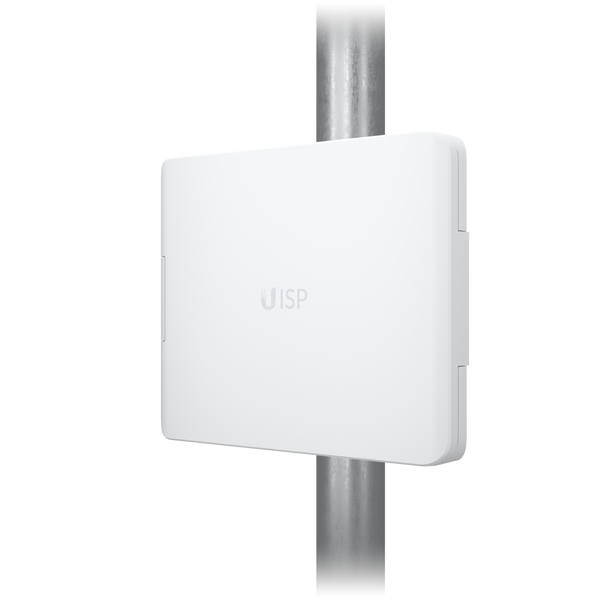 Last Stock- Ubiquiti UISP Box, Outdoor Box for UISP-R & UISP-S, Pole /Wall-Mountablke, IPX6-Rated Water Resistance, Power TransPort Cable Required,