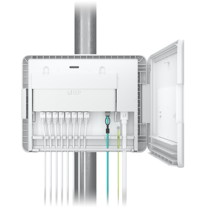 Last Stock- Ubiquiti UISP Box, Outdoor Box for UISP-R & UISP-S, Pole /Wall-Mountablke, IPX6-Rated Water Resistance, Power TransPort Cable Required, - Image 5
