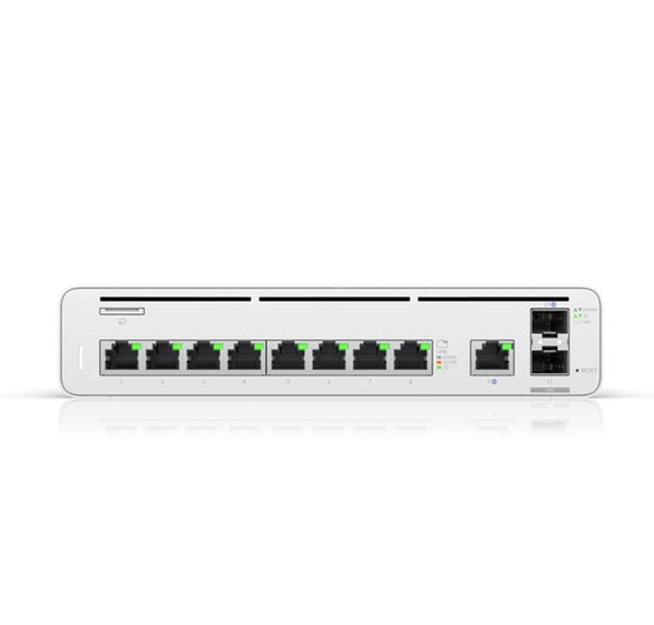 Ubiquiti UISP Host Console,Integrated Switch & Multi-gigabit Ethernet Gateway, (9) GbE RJ45 ports, (2) 10G SFP+ ports, Up 8,500 Mbps,