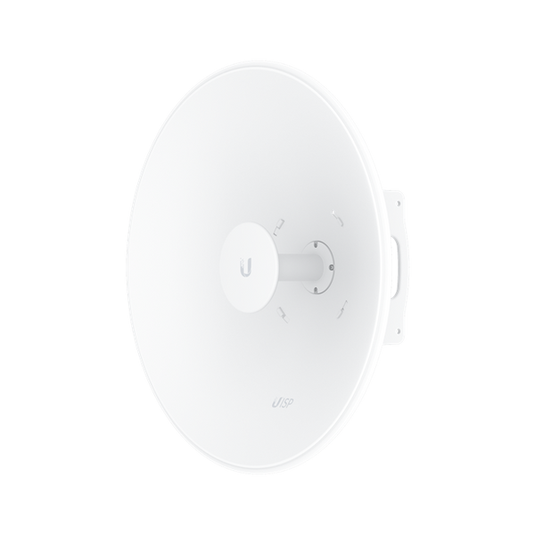 Ubiquiti UISP Dish, 30 dBi Dish Antenna, 5.15-6.875 GHz Frequency Range, 30+ km PtP Link Range, Compatible AF 5XHD & RP 5AC,