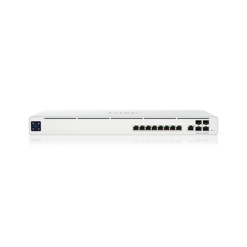 Ubiquiti UISP Router Professional, (9) GbE RJ45 ports, (4) 10G SFP+ ports, Integrated Layer 2 Switch,  Up to 9,500 Mbps NAT Throughput, - Image 4