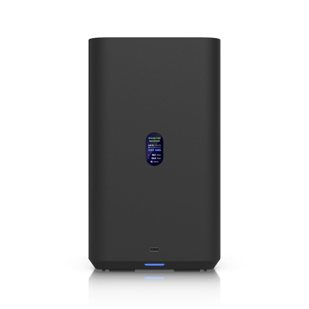 Ubiquiti UNAS 2, Black, UniFi Network Attached Storage (2)3.5" HDD Bays, 2.5 GbE Networking, USB-C Connectivity, PoE++ Adapter, All In Compact Foot. - Image 5