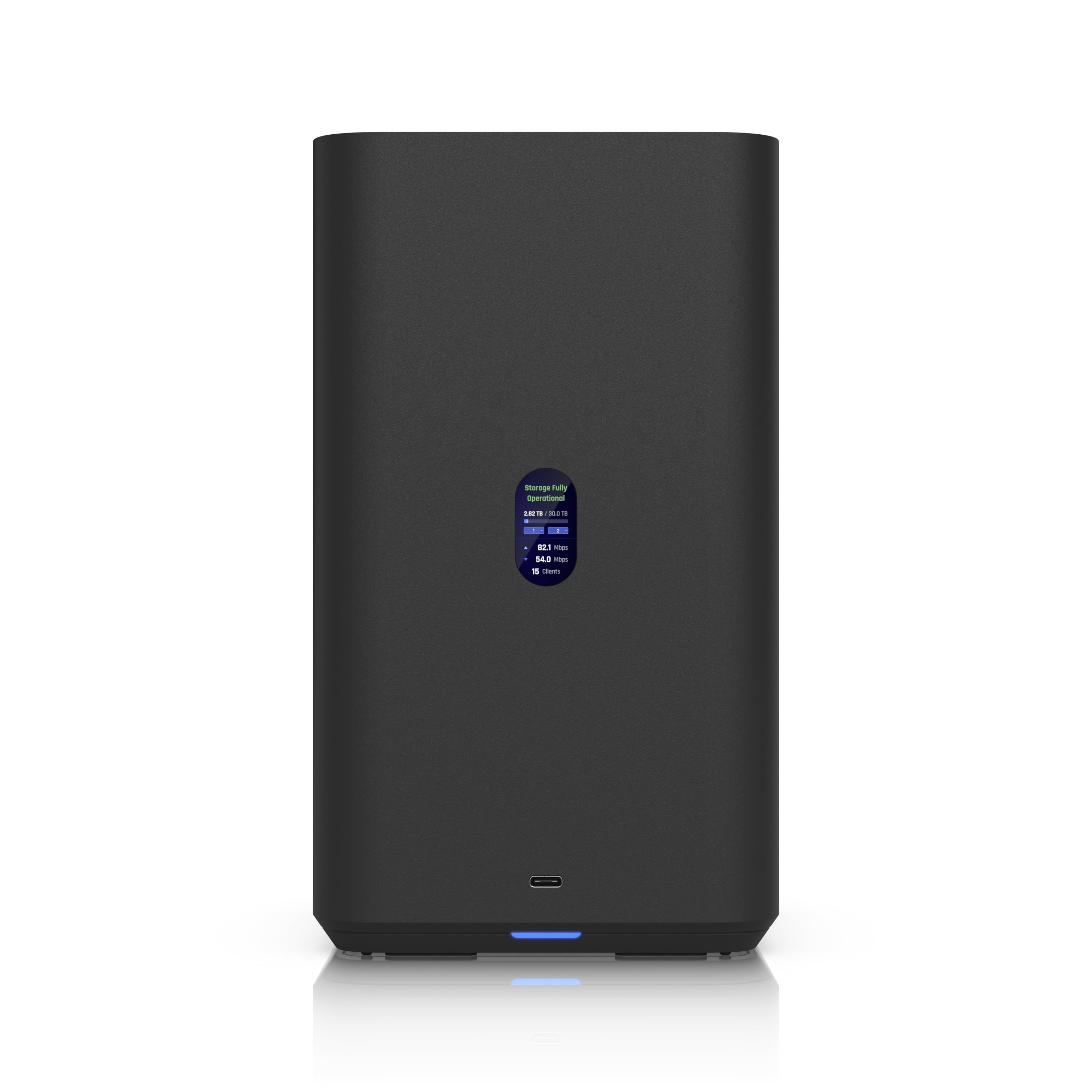 Ubiquiti UNAS 2, Black, UniFi Network Attached Storage (2)3.5" HDD Bays, 2.5 GbE Networking, USB-C Connectivity, PoE++ Adapter, All In Compact Foot. - Image 5