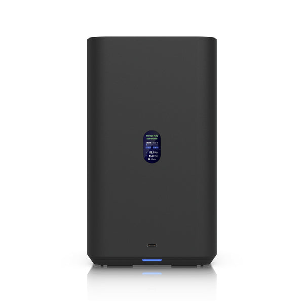 Ubiquiti UNAS 2, Black, UniFi Network Attached Storage (2)3.5" HDD Bays, 2.5 GbE Networking, USB-C Connectivity, PoE++ Adapter, All In Compact Foot.