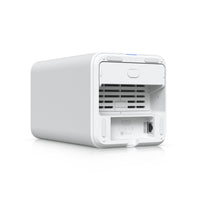 Ubiquiti UNAS 2, White, UniFi Network Attached Storage (2) 3.5" HDD Bays, 2.5 GbE Networking, USB-C Connectivity, Included PoE++ Adapter, Compact Foot - Image 3
