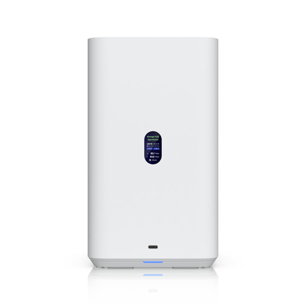 Ubiquiti UNAS 2, White, UniFi Network Attached Storage (2) 3.5" HDD Bays, 2.5 GbE Networking, USB-C Connectivity, Included PoE++ Adapter, Compact Foot