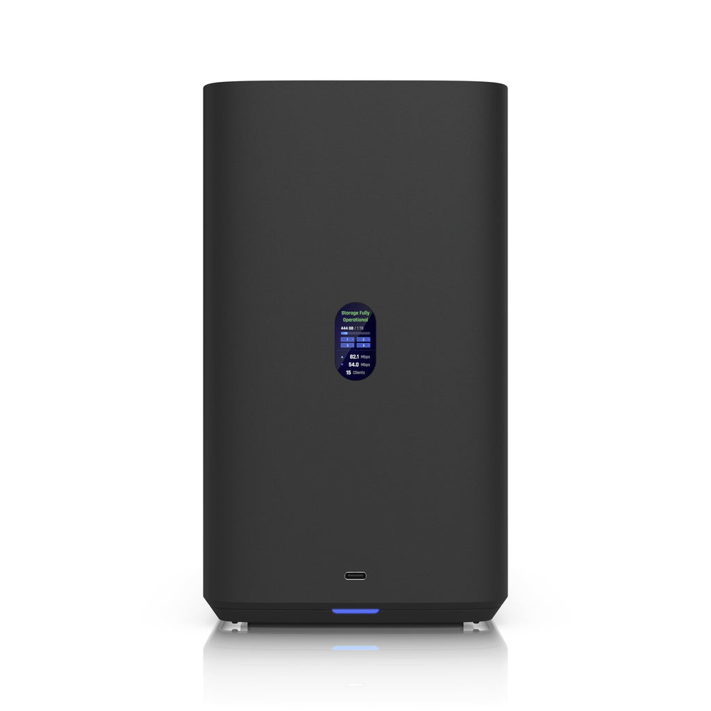 Ubiquiti UNAS 4, Black, UniFi Network Attached Storage(4) 2.5/3.5"HDD Bays, (2)M.2NVMe SSD, 2.5GbE Networking, USB-C Conn, PoE+++ Adapter Compact - Image 5