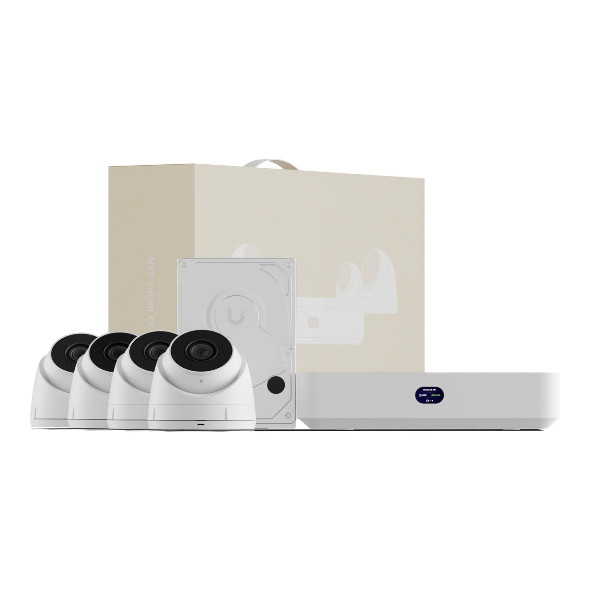 Ubiquiti Network Video Recorder Instant Kit, Compact UniFi Protect NVR Kit, (1)UniFi Protect NVR Instant, (4)G5 Turret Ultra Cam(1)1TB HDD, Fast Setup - Image 5