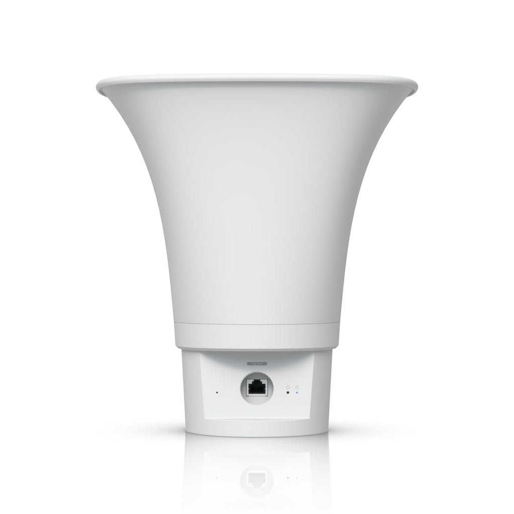 Ubiquiti AI Horn Speaker, White, All-weather PoE 120 dB Horn Speaker With Advanced AI Alert Functionality&Versatile Wall, Corner,Pole Mounting Options - Image 4