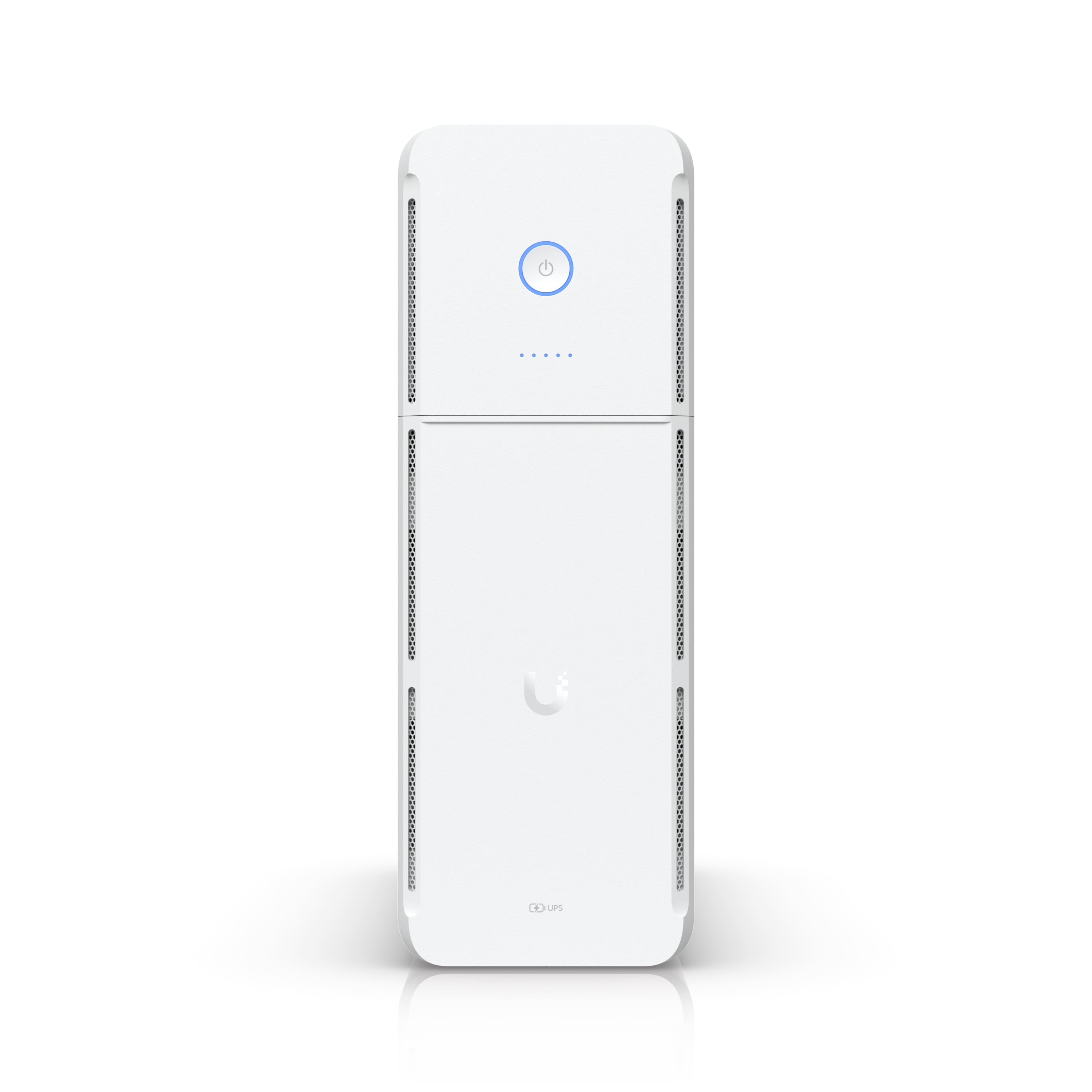 Ubiquiti UniFi UPS Tower, UniFi 1kVA Uninterruptible Power Supply,10 outlets, Swappable Battery, 108Wh, (300W) Runtime 7 minutes, UniFi Alarm Ready - Image 1