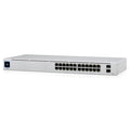 Ubiquiti UniFi 24 Port Managed Gigabit Switch, 16x PoE+ Ports, 8x Gigabit Ethernet Ports, 2xSFP - 95W - Touch Display - Fanless - GEN2, - Image 1