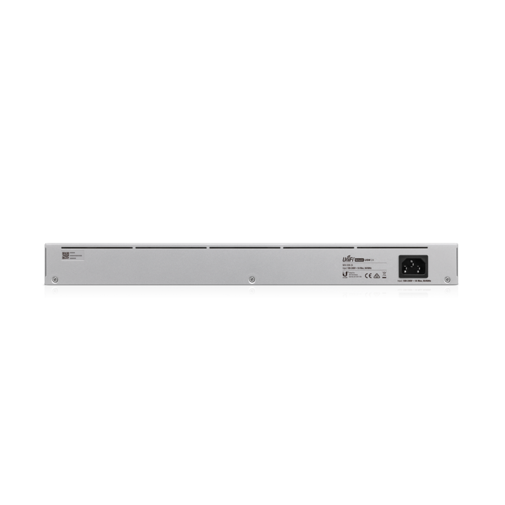 Ubiquiti UniFi 24 port Managed Gigabit Switch - 24x Gigabit Ethernet Ports, with 2xSFP - Touch Display - Fanless - GEN2, - Image 3