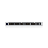 Ubiquiti UniFi 48-port Managed Gigabit Layer2 switch,  48x Gigabit Ethernet Ports w/ 32x 802.3at POE+, 4x SFP Port Touch Display 195W, - Image 2