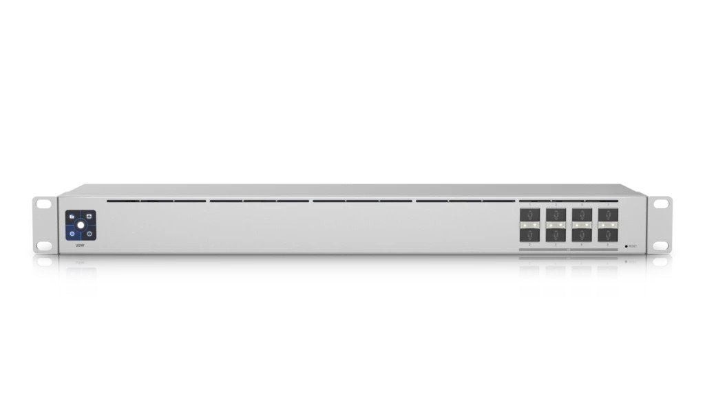 Ubiquiti UniFi USW-Aggregation, 8-port 10G SFP+ Aggregation Switch, Layer 2 Switch, Fanless, 1U Rackmount, - Image 5