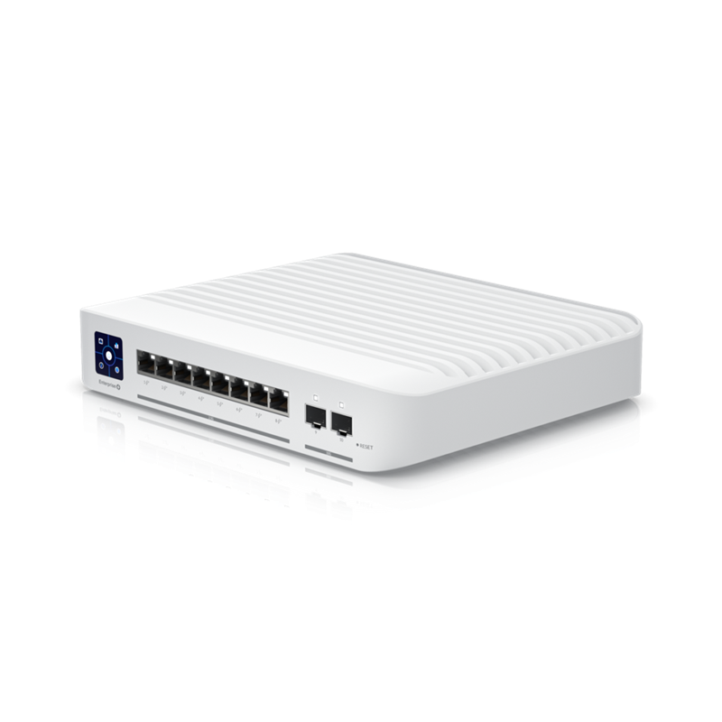 Ubiquiti Switch Enterprise 8-port PoE+ 8x2.5GbE, Ideal For Wi-Fi 6 AP, 2x 10g SFP+ Ports For Uplinks, Managed Layer 3 Switch, - Image 1