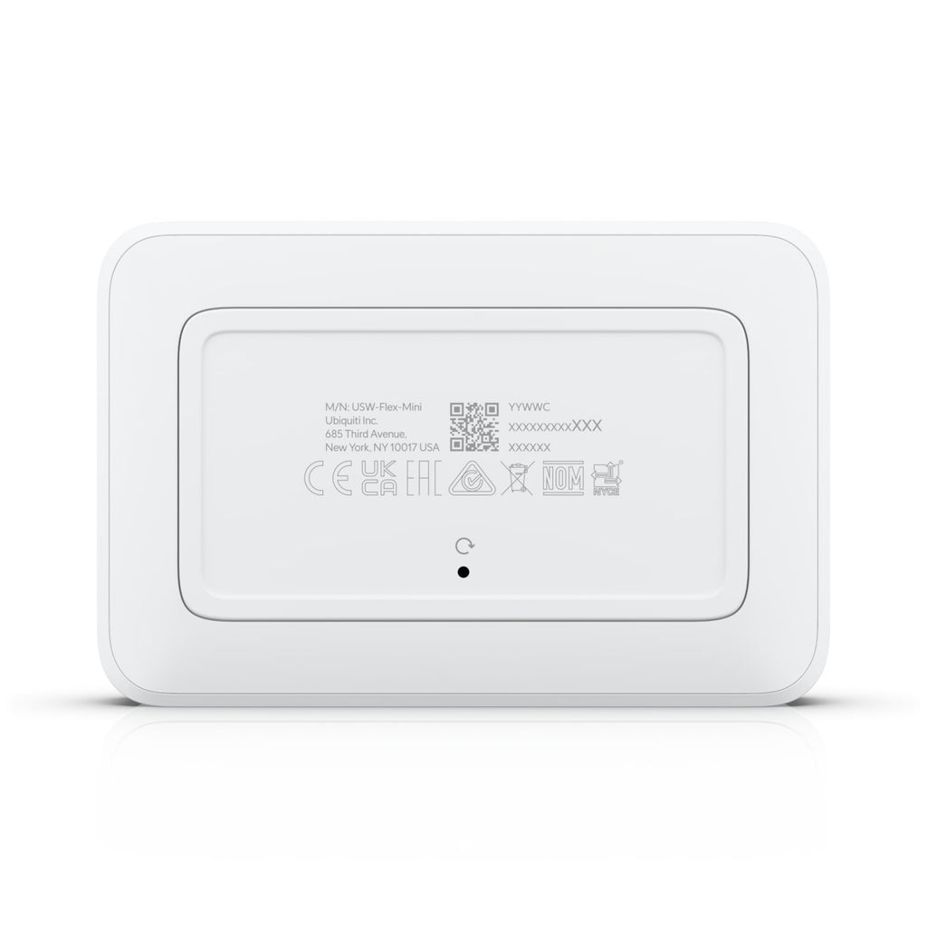 Ubiquiti USW Flex Mini, UniFi, Layer 2 Gigabit Switch, 5x GbE RJ45 Ports, Power Via PoE (802.3af) / USB Type-C 5V 1A, - Image 4