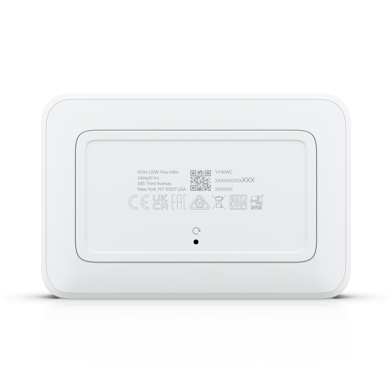 Ubiquiti USW Flex Mini, UniFi, Layer 2 Gigabit Switch, 5x GbE RJ45 Ports, Power Via PoE (802.3af) / USB Type-C 5V 1A, - Image 4