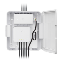 Ubiquiti UniFi Switch Flex Utility Outdoor Weatherproof Enclosure for Switch Flex, Max PoE 46W - Image 3